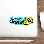 Travel Air Holographic Die-Cut Stickers - Paper products - Pilot gifts - WWII warbird t-shirt