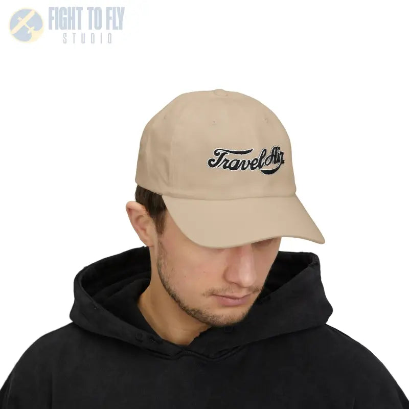 TravelAir Classic Dad Cap - Hats - Pilot gifts - WWII warbird t-shirt