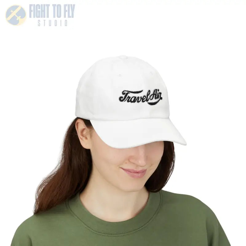 TravelAir Classic Dad Cap - Hats - Pilot gifts - WWII warbird t-shirt