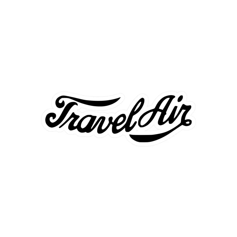 TravelAir Kiss-Cut Vinyl Decal - Paper products - Pilot gifts - WWII warbird t-shirt