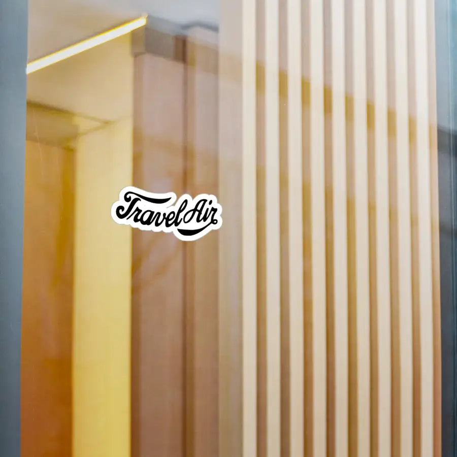 TravelAir Kiss-Cut Vinyl Decal - Paper products - Pilot gifts - WWII warbird t-shirt