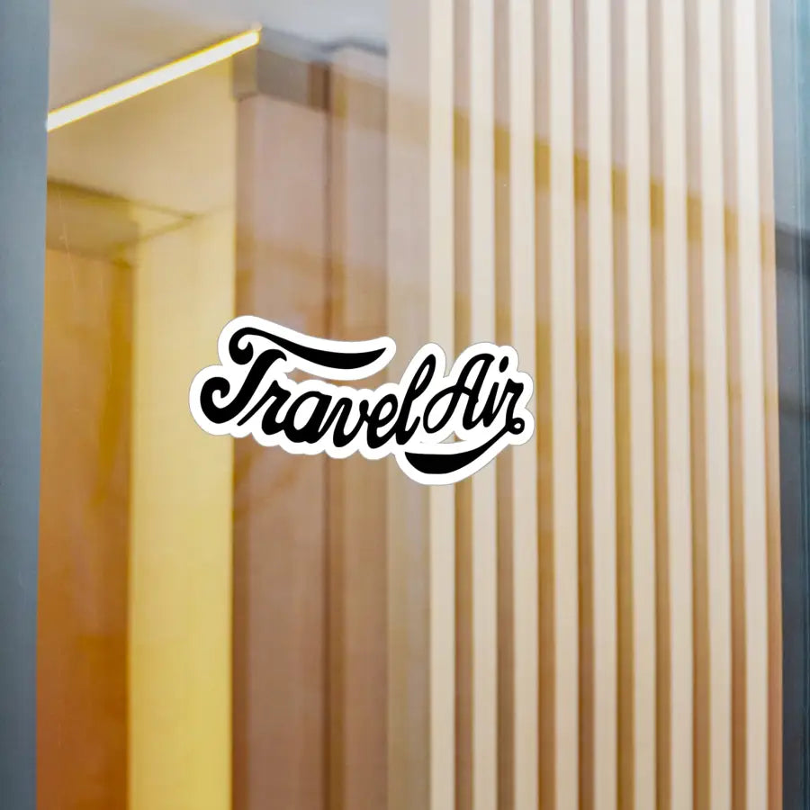 TravelAir Kiss-Cut Vinyl Decal - Paper products - Pilot gifts - WWII warbird t-shirt