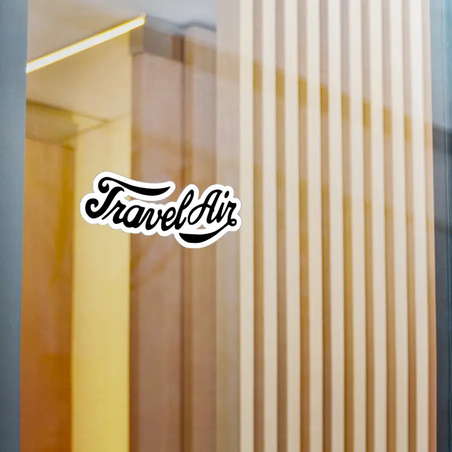 TravelAir Kiss-Cut Vinyl Decal - Paper products - Pilot gifts - WWII warbird t-shirt