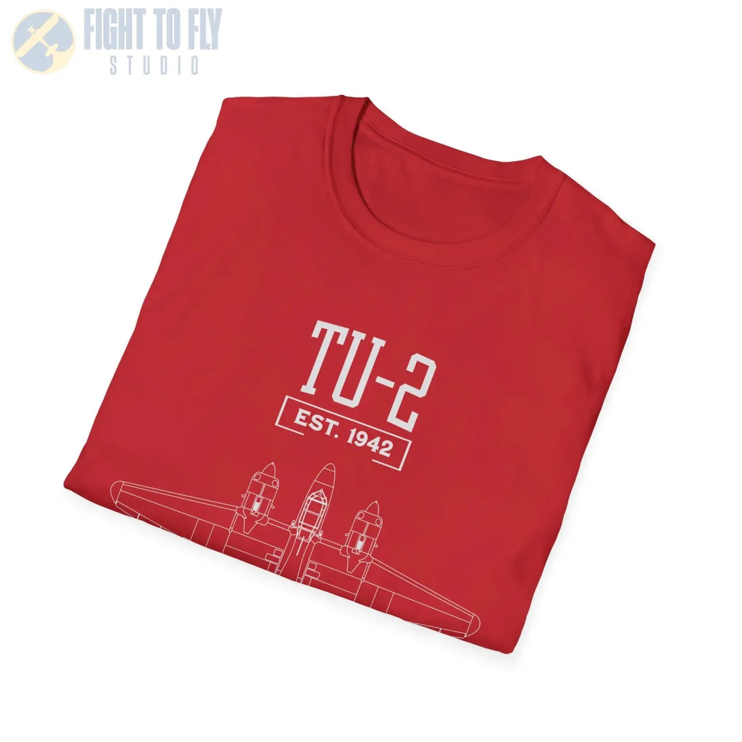Tu-2 - T-Shirt - Pilot gifts - WWII warbird t-shirt