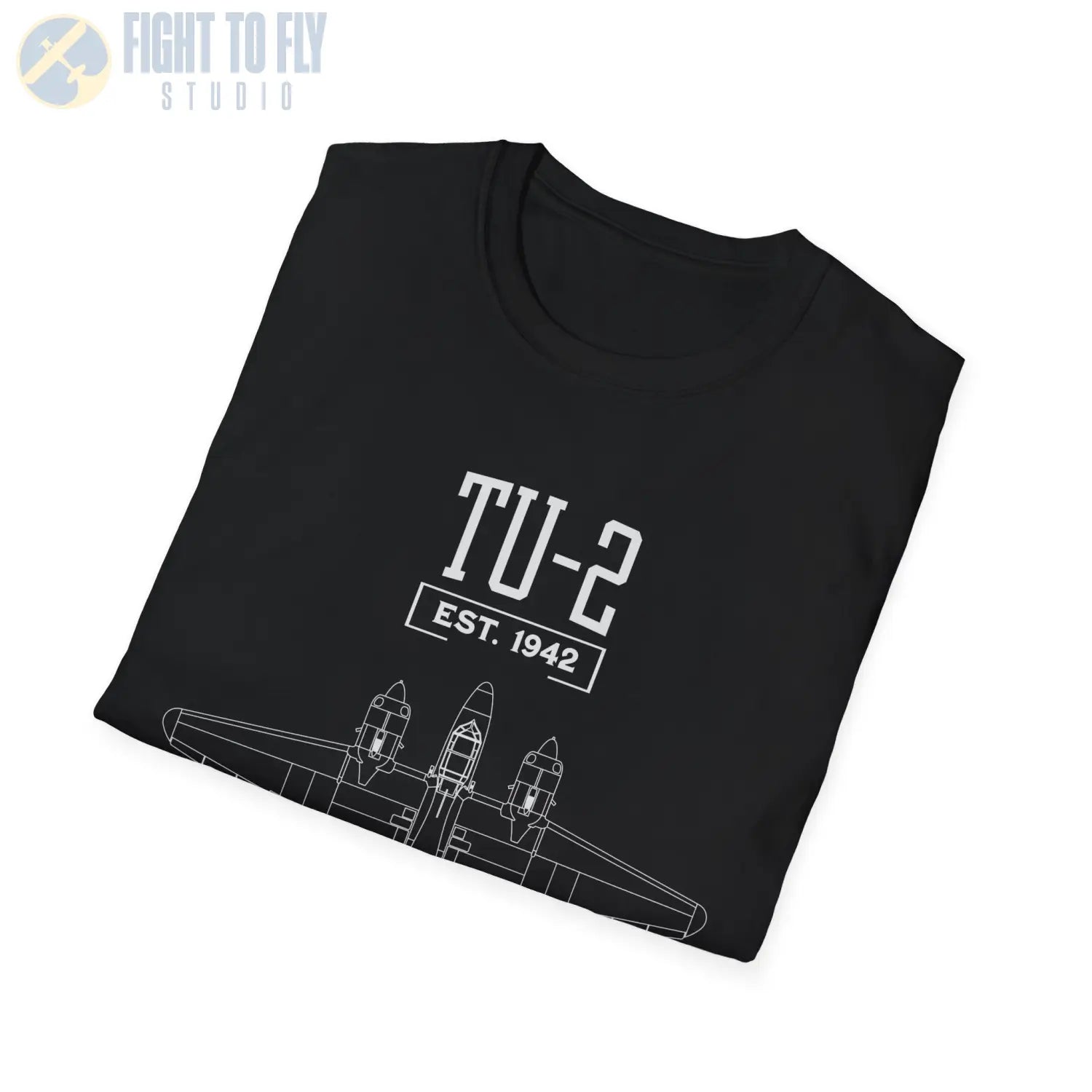 Tu-2 - T-Shirt - Pilot gifts - WWII warbird t-shirt