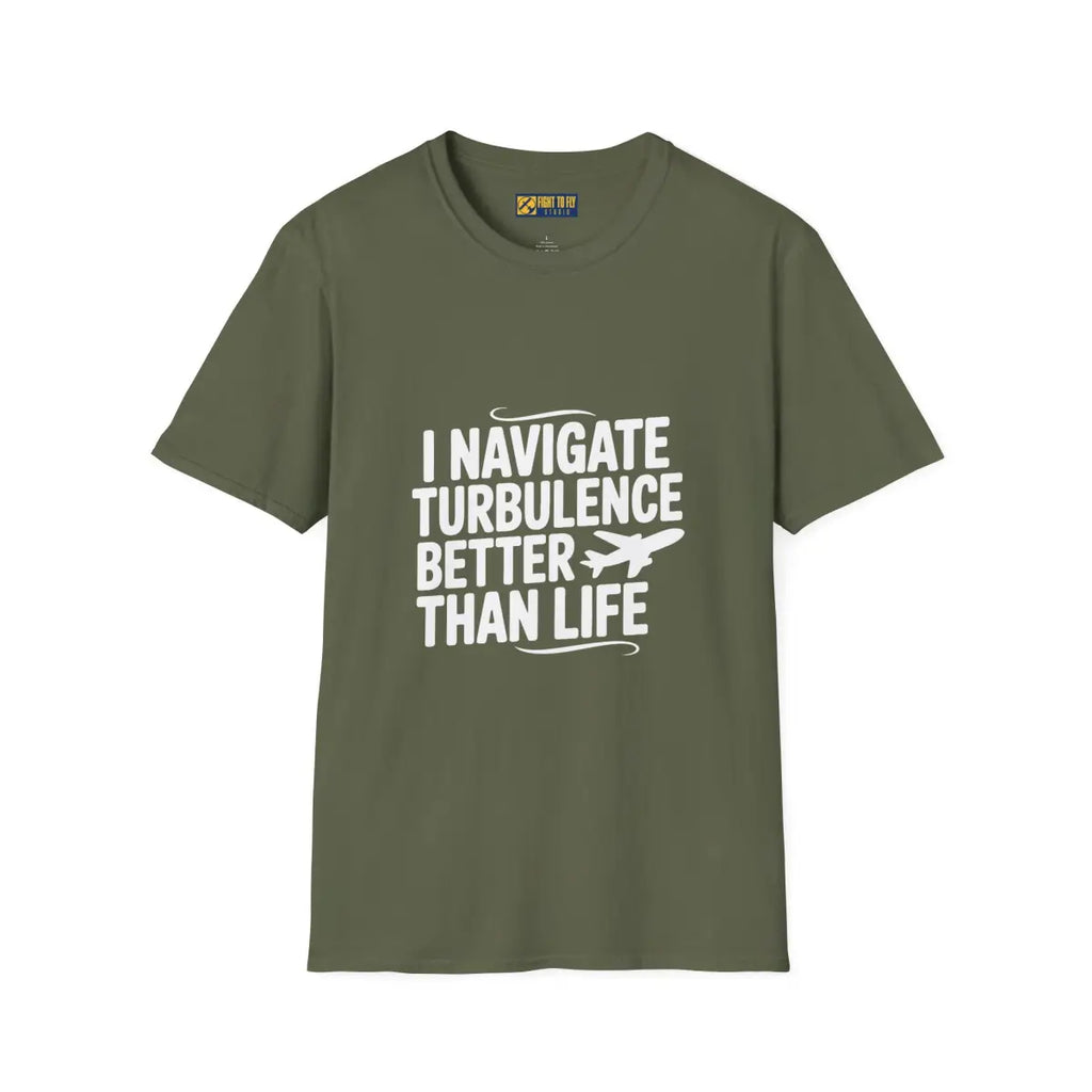 Turbulence Pro - T-Shirt - Pilot gifts - WWII warbird t-shirt