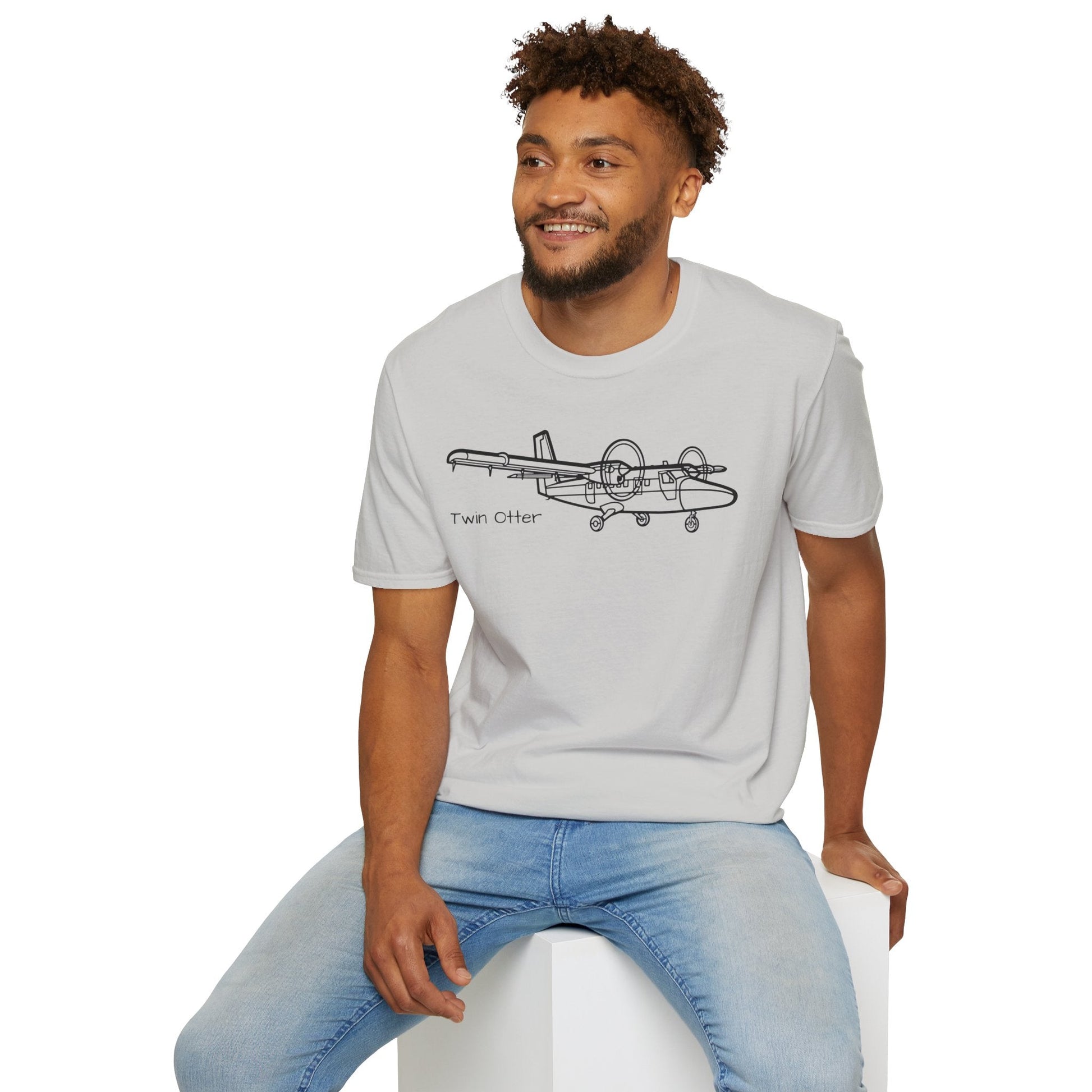 Twin Otter T-Shirt – DHC-6 STOL Utility Aircraft Aviation Tee - Gifts for pilots - apparel