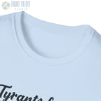 Tyrants Fear Artists Teachers and Those Who Remember - T-Shirt - Pilot gifts - WWII warbird t-shirt