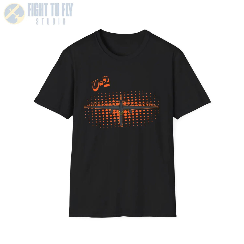 U-2 Dragon Lady Comic Style T-Shirt - Pilot gifts - WWII warbird t-shirt