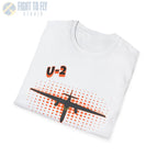 U-2 Dragon Lady Comic Style T-Shirt - Pilot gifts - WWII warbird t-shirt