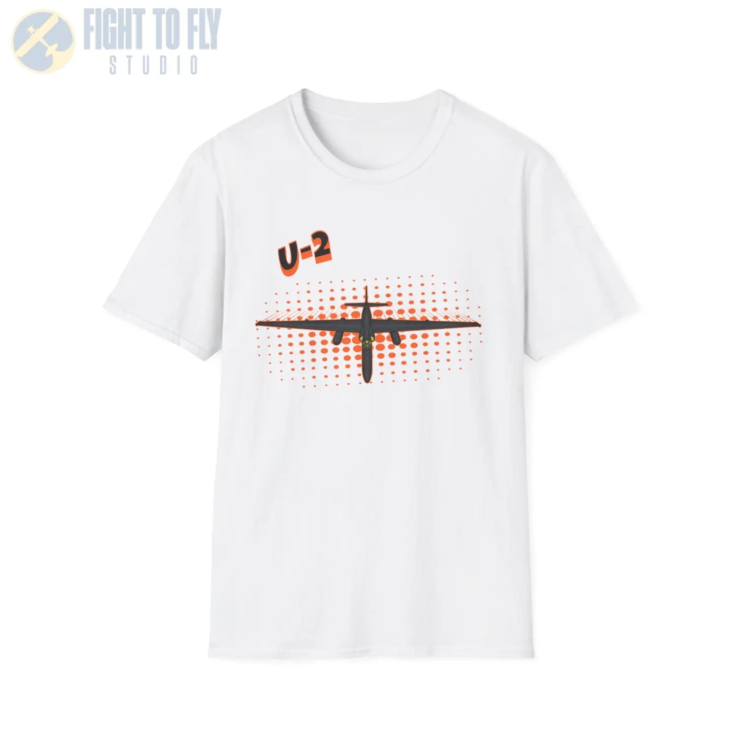 U-2 Dragon Lady Comic Style T-Shirt - Pilot gifts - WWII warbird t-shirt