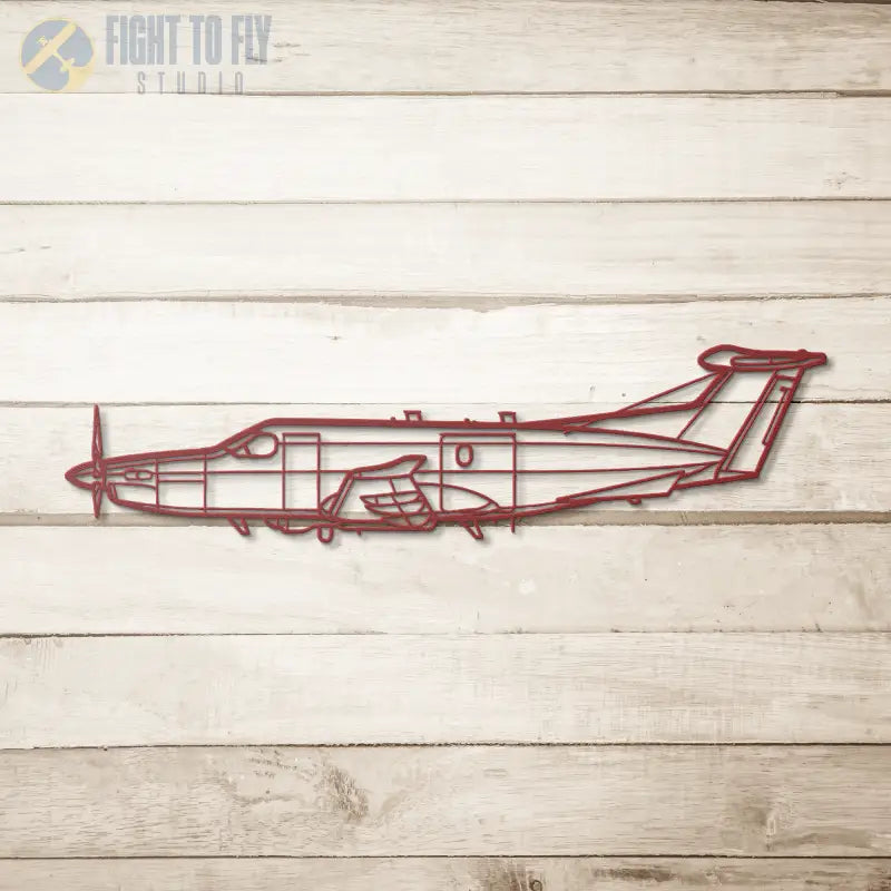 U-28A Die Cut Metal Wall Art - Sign - Pilot gifts - WWII warbird t-shirt