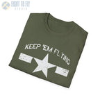 U.S. Navy Roundel “Keep ’Em Flying” 1945 - T-Shirt - Pilot gifts - WWII warbird t-shirt