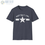 U.S. Navy Roundel “Keep ’Em Flying” 1945 - T-Shirt - Pilot gifts - WWII warbird t-shirt
