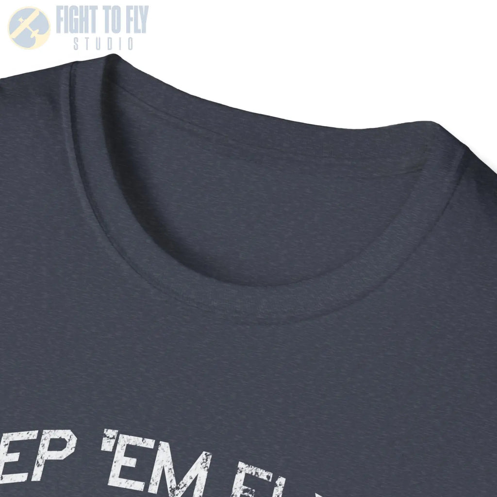 U.S. Navy Roundel “Keep ’Em Flying” 1945 T Shirt Pilot gifts WWII warbird t shirt