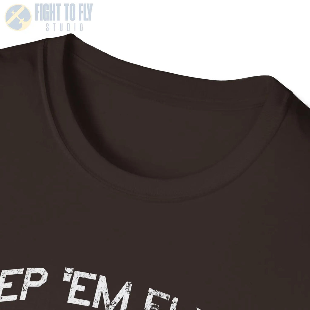 U.S. Navy Roundel “Keep ’Em Flying” 1945 T Shirt Pilot gifts WWII warbird t shirt