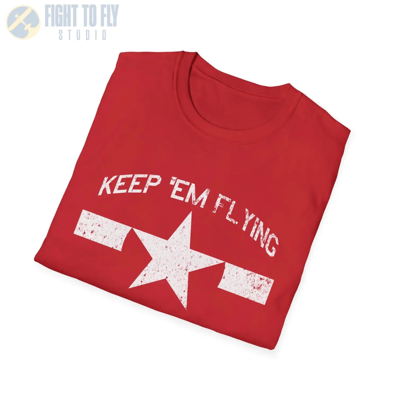 U.S. Navy Roundel “Keep ’Em Flying” 1945 T Shirt Pilot gifts WWII warbird t shirt
