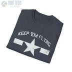 U.S. Navy Roundel “Keep ’Em Flying” 1945 - T-Shirt - Pilot gifts - WWII warbird t-shirt