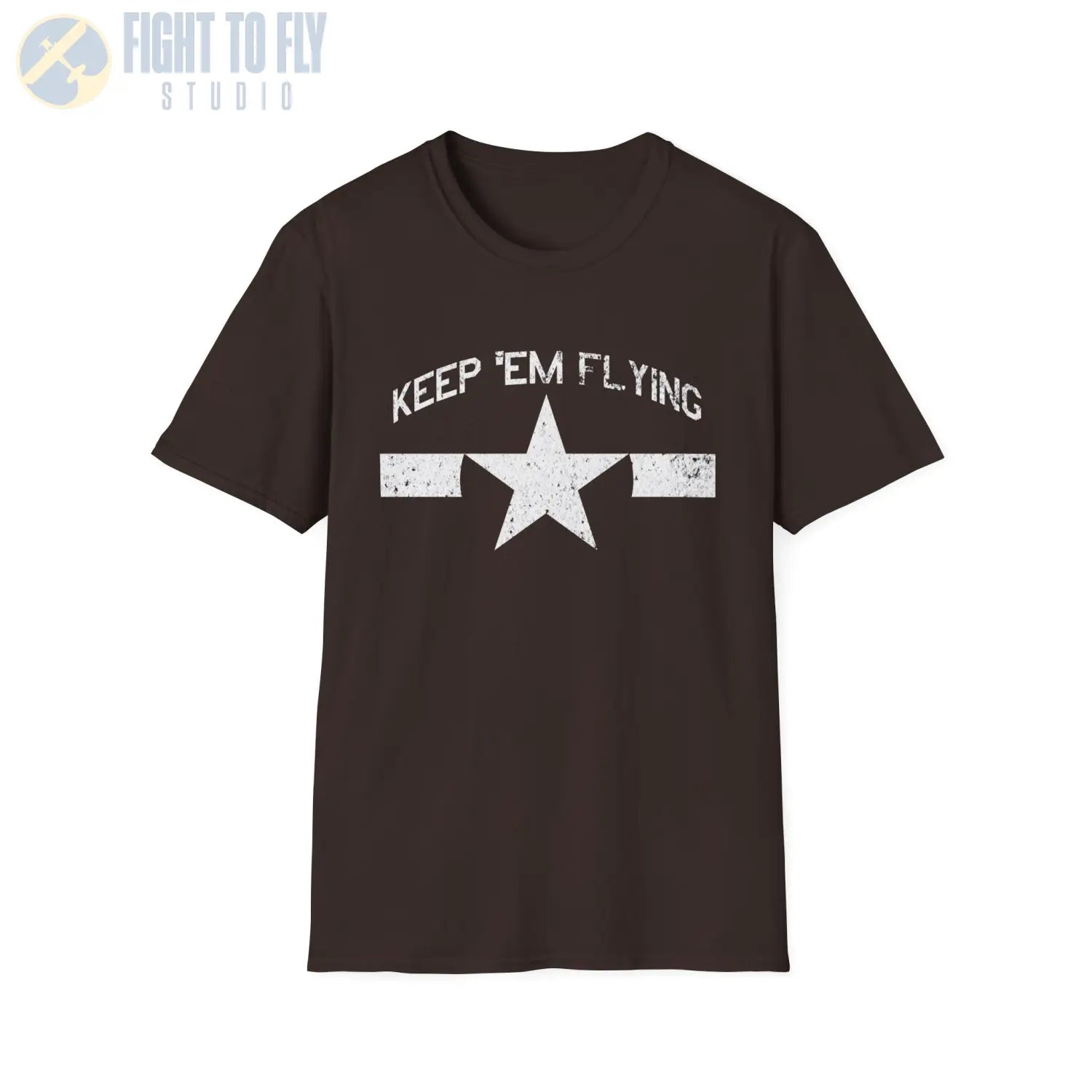 U.S. Navy Roundel “Keep ’Em Flying” 1945 T Shirt Pilot gifts WWII warbird t shirt