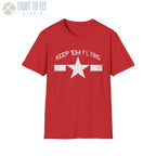U.S. Navy Roundel “Keep ’Em Flying” 1945 - T-Shirt - Pilot gifts - WWII warbird t-shirt