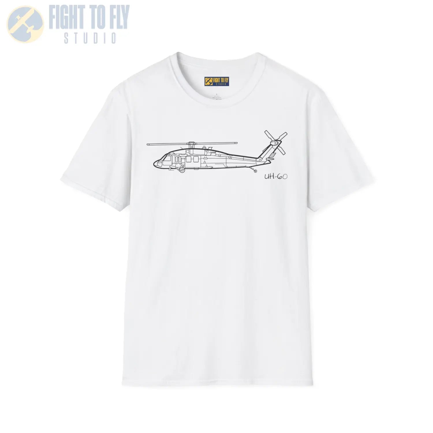 UH-60 Black Hawk Military T-Shirt - Pilot gifts - WWII warbird t-shirt