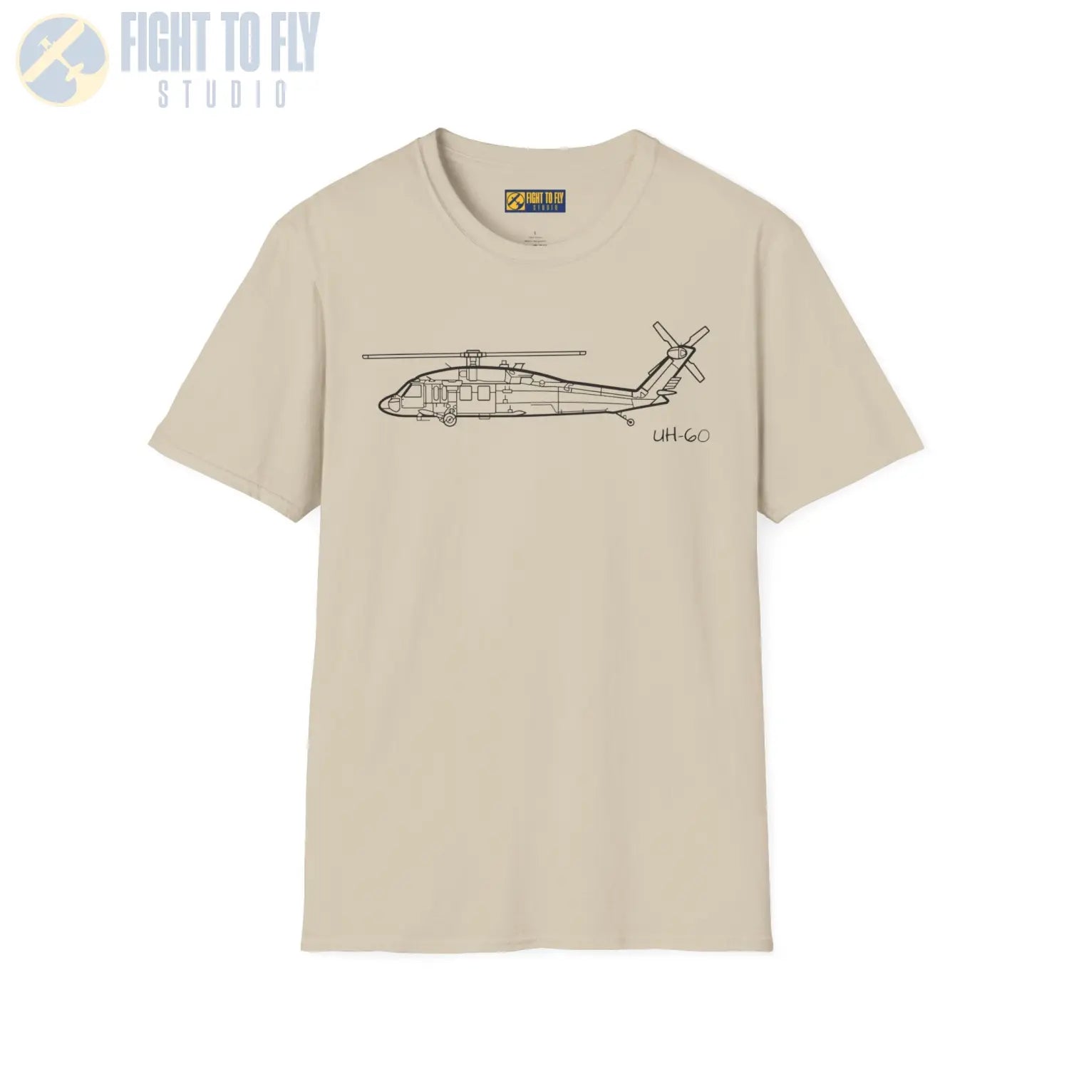 UH-60 Black Hawk Military T-Shirt - Pilot gifts - WWII warbird t-shirt