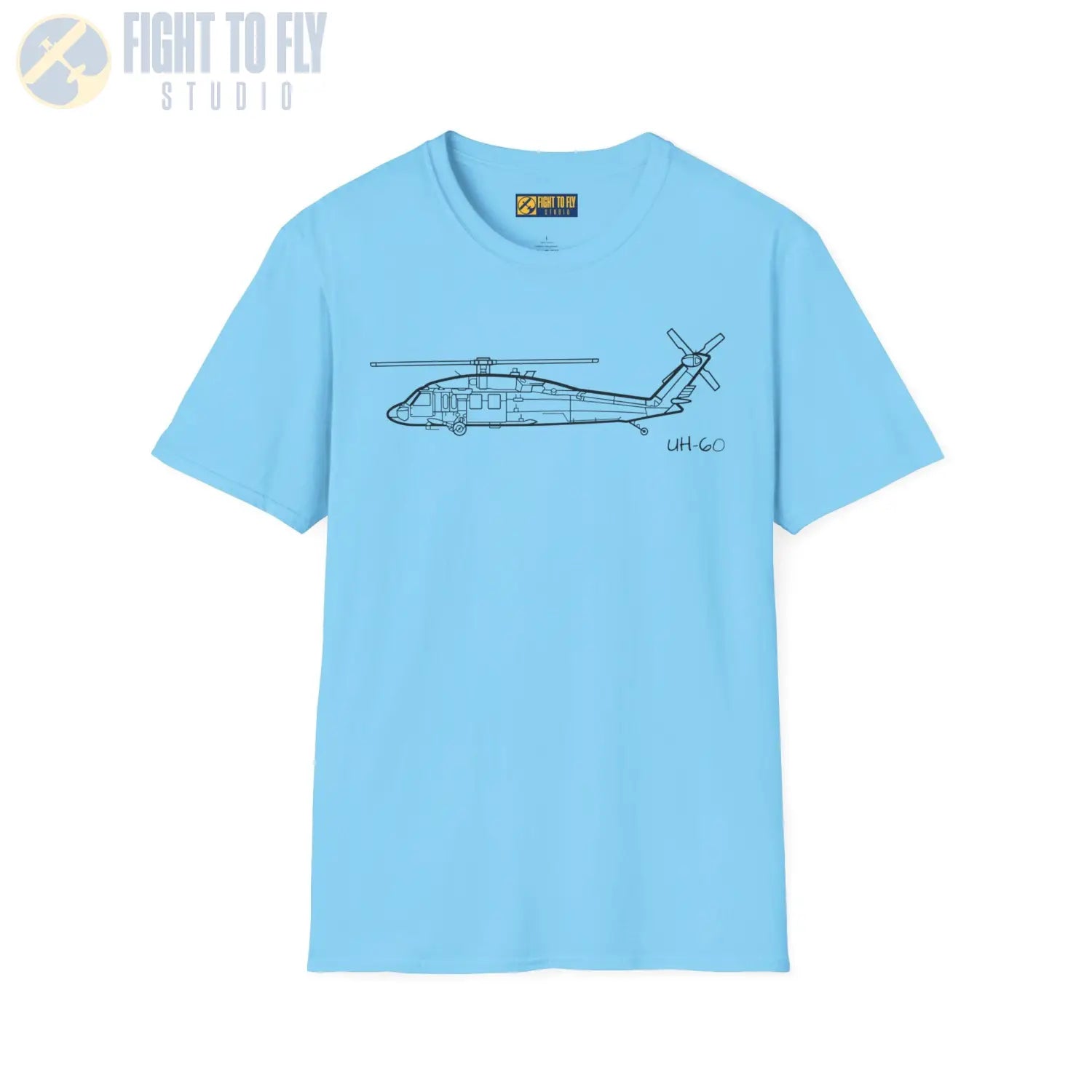 UH-60 Black Hawk Military T-Shirt - Pilot gifts - WWII warbird t-shirt