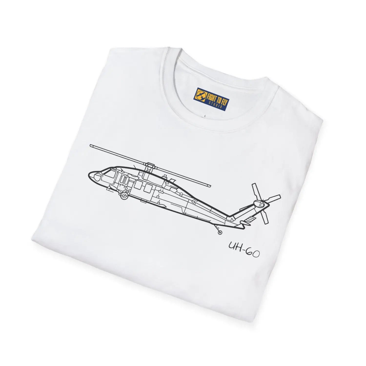 UH-60 Black Hawk Military T-Shirt - Pilot gifts - WWII warbird t-shirt