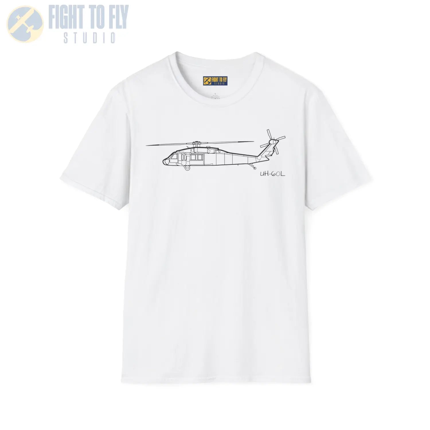 UH-60L Black Hawk T-Shirt - Pilot gifts - WWII warbird t-shirt