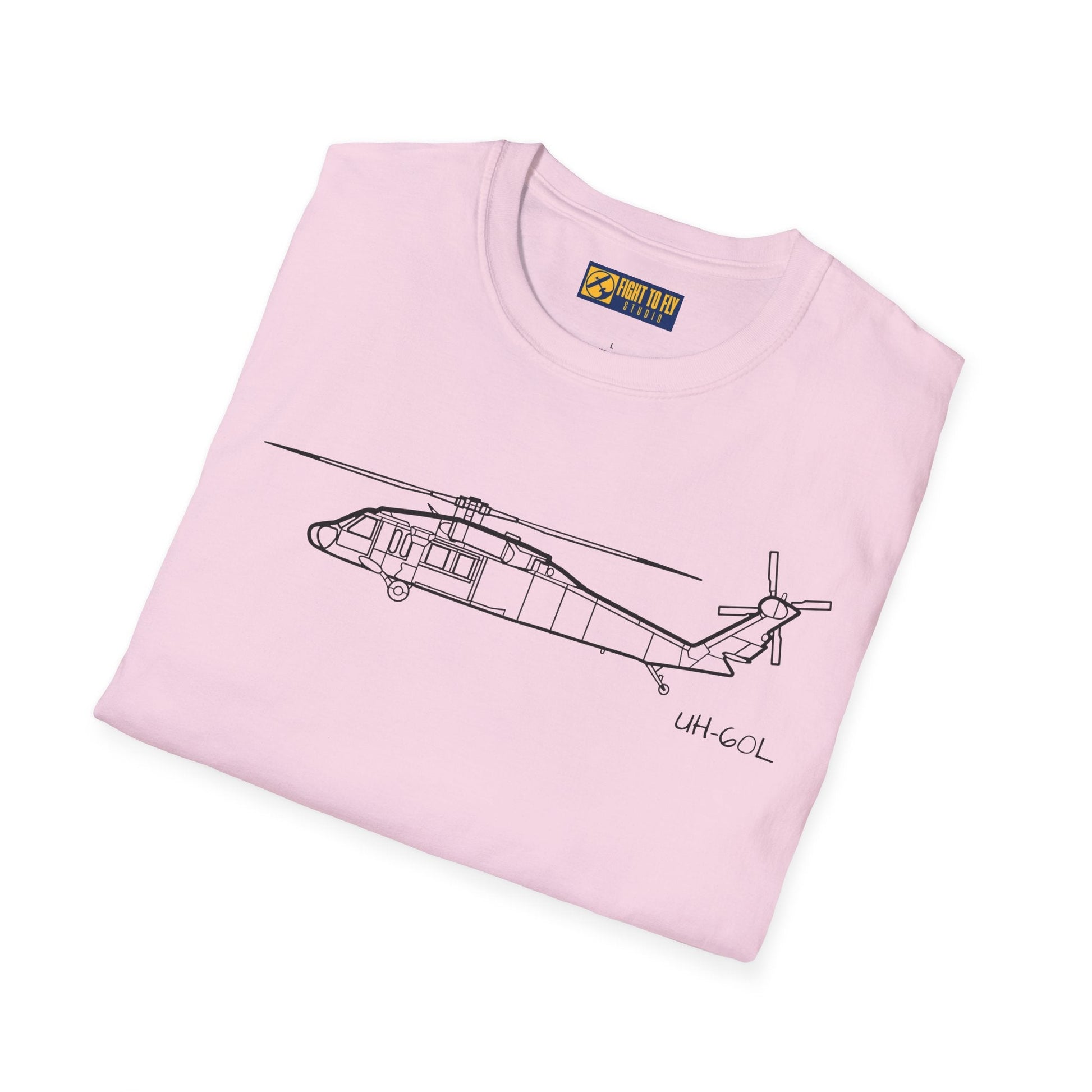 UH-60L T-Shirt – Black Hawk Utility Helicopter Aviation Tee - Pilot gifts - WWII warbird t-shirt