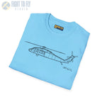 UH-60L Black Hawk T-Shirt - Pilot gifts - WWII warbird t-shirt