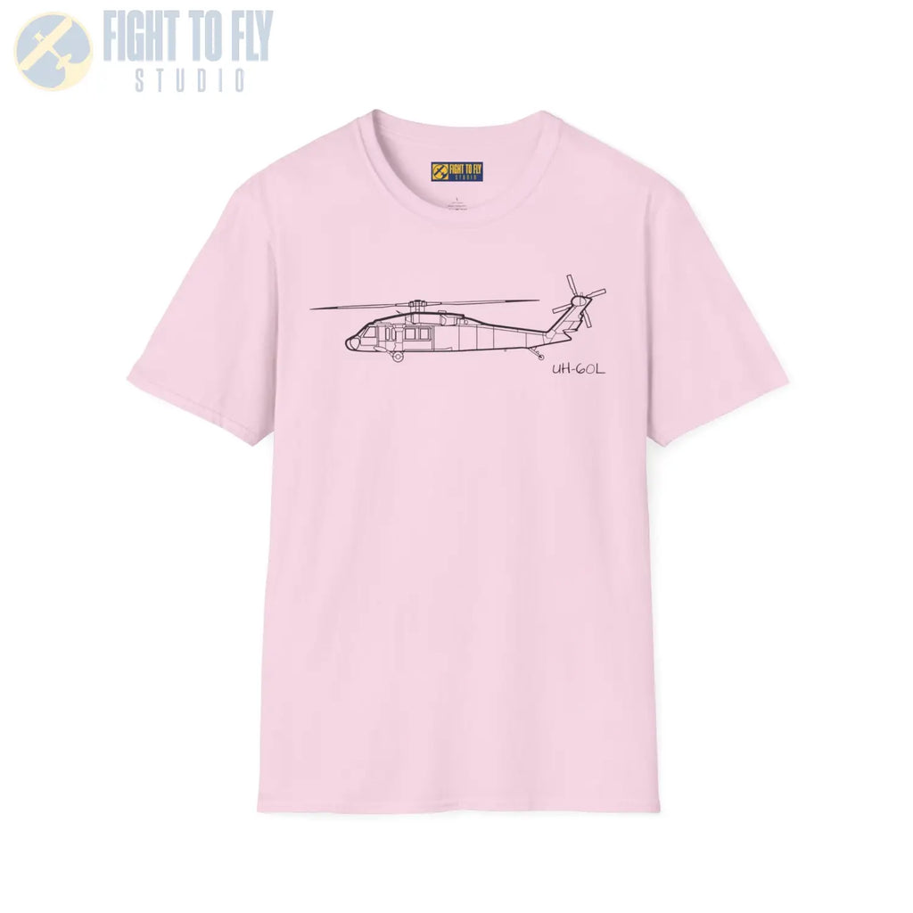 UH-60L Black Hawk T-Shirt - Pilot gifts - WWII warbird t-shirt