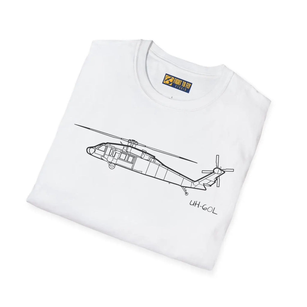 UH-60L Black Hawk T-Shirt - Pilot gifts - WWII warbird t-shirt