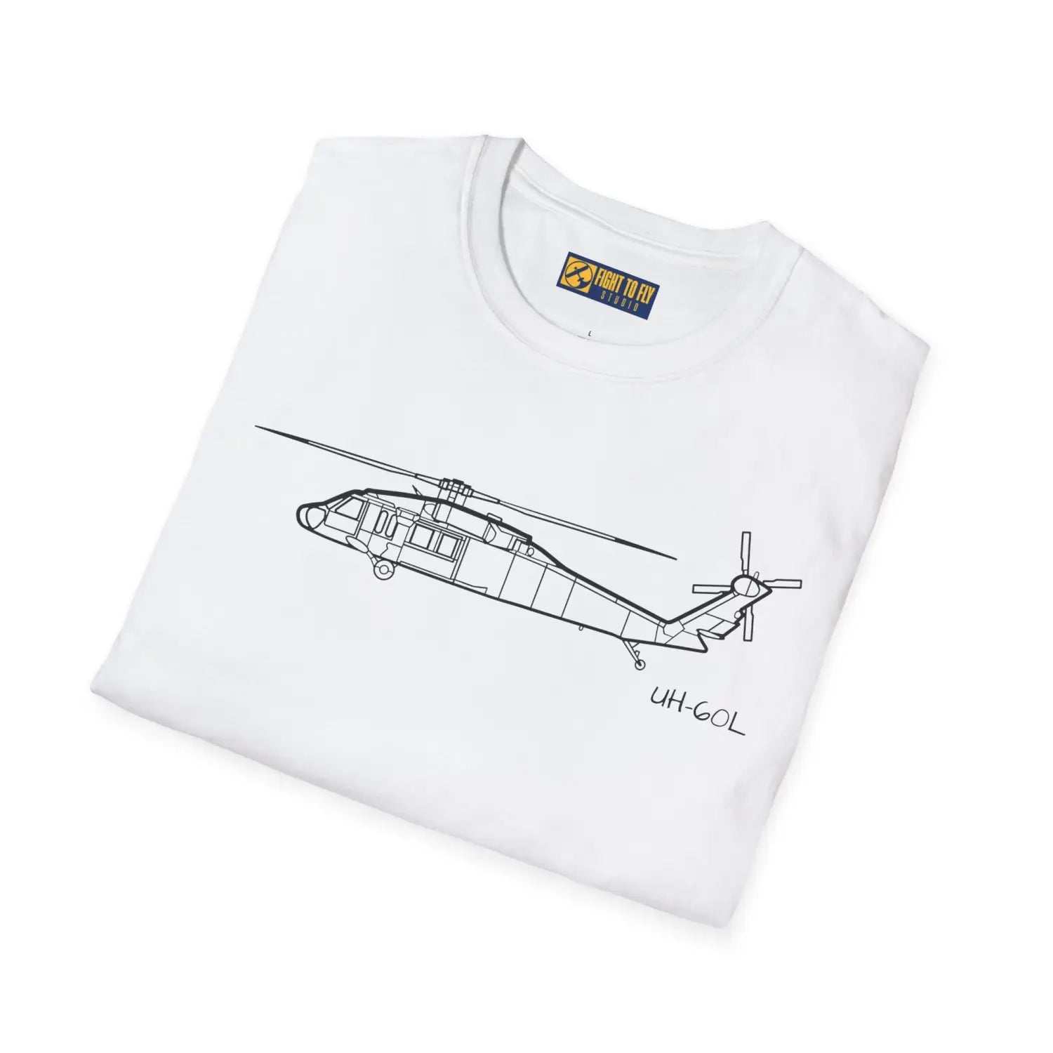 UH-60L Black Hawk T-Shirt - Pilot gifts - WWII warbird t-shirt