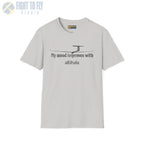 My Mood Improves with Altitude - T-Shirt - Pilot gifts - WWII warbird t-shirt