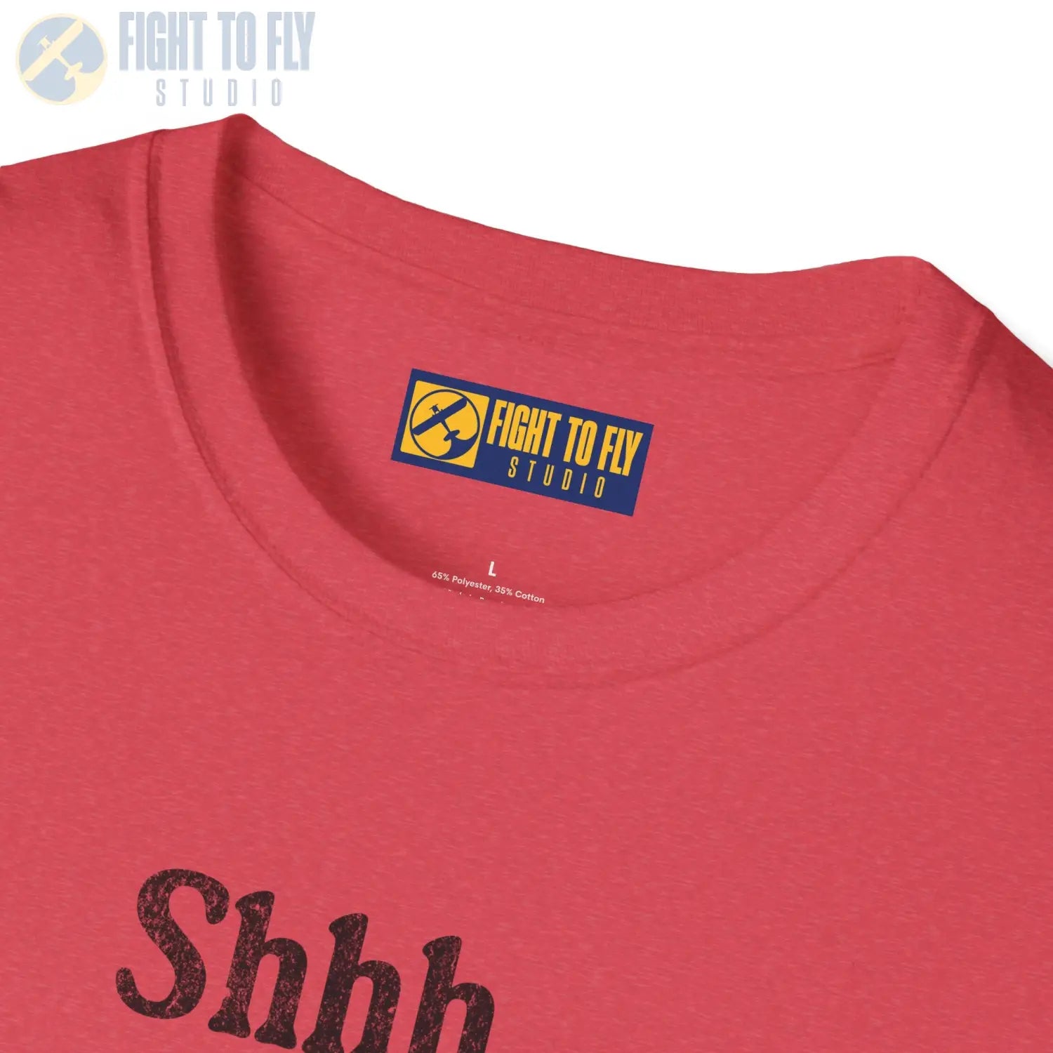 Shhh... I Hear a Radial - T-Shirt - Pilot gifts - WWII warbird t-shirt