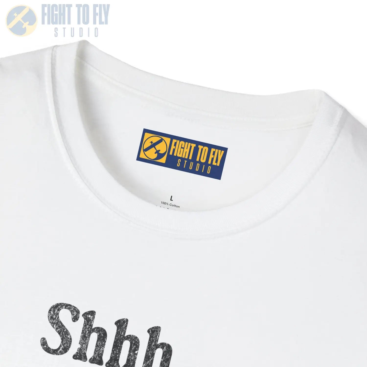 Shhh... I Hear a Radial - T-Shirt - Pilot gifts - WWII warbird t-shirt