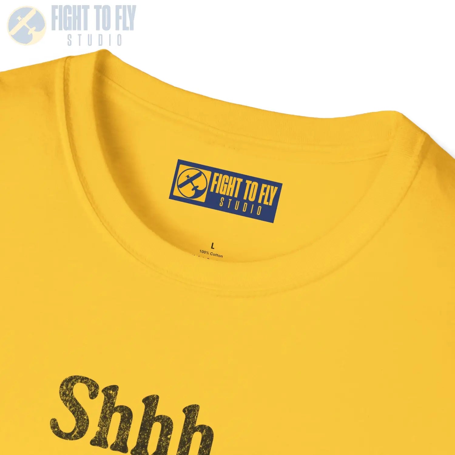 Shhh... I Hear a Radial - T-Shirt - Pilot gifts - WWII warbird t-shirt