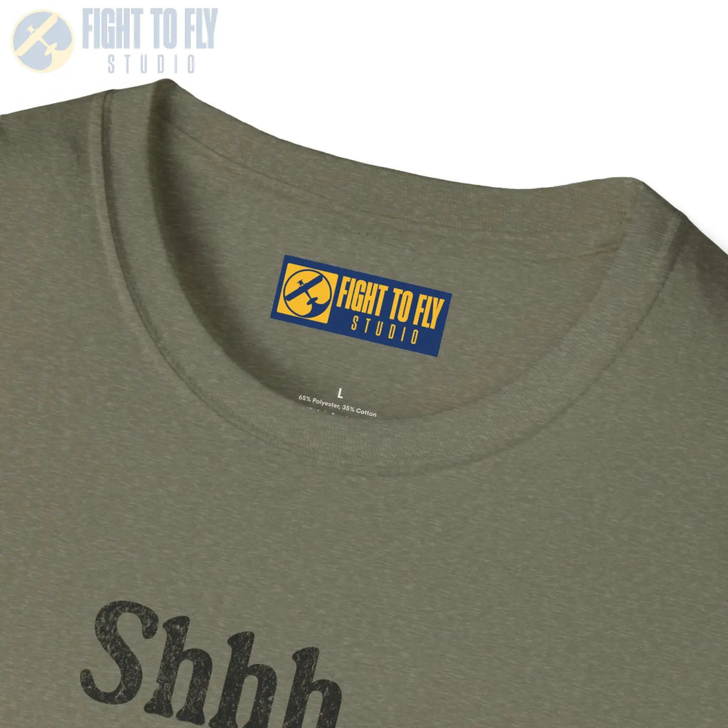 Shhh... I Hear a Radial - T-Shirt - Pilot gifts - WWII warbird t-shirt