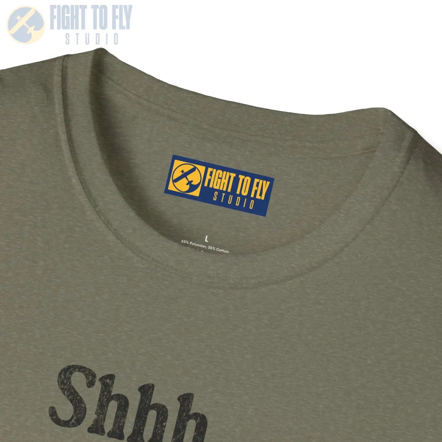 Shhh... I Hear a Radial - T-Shirt - Pilot gifts - WWII warbird t-shirt