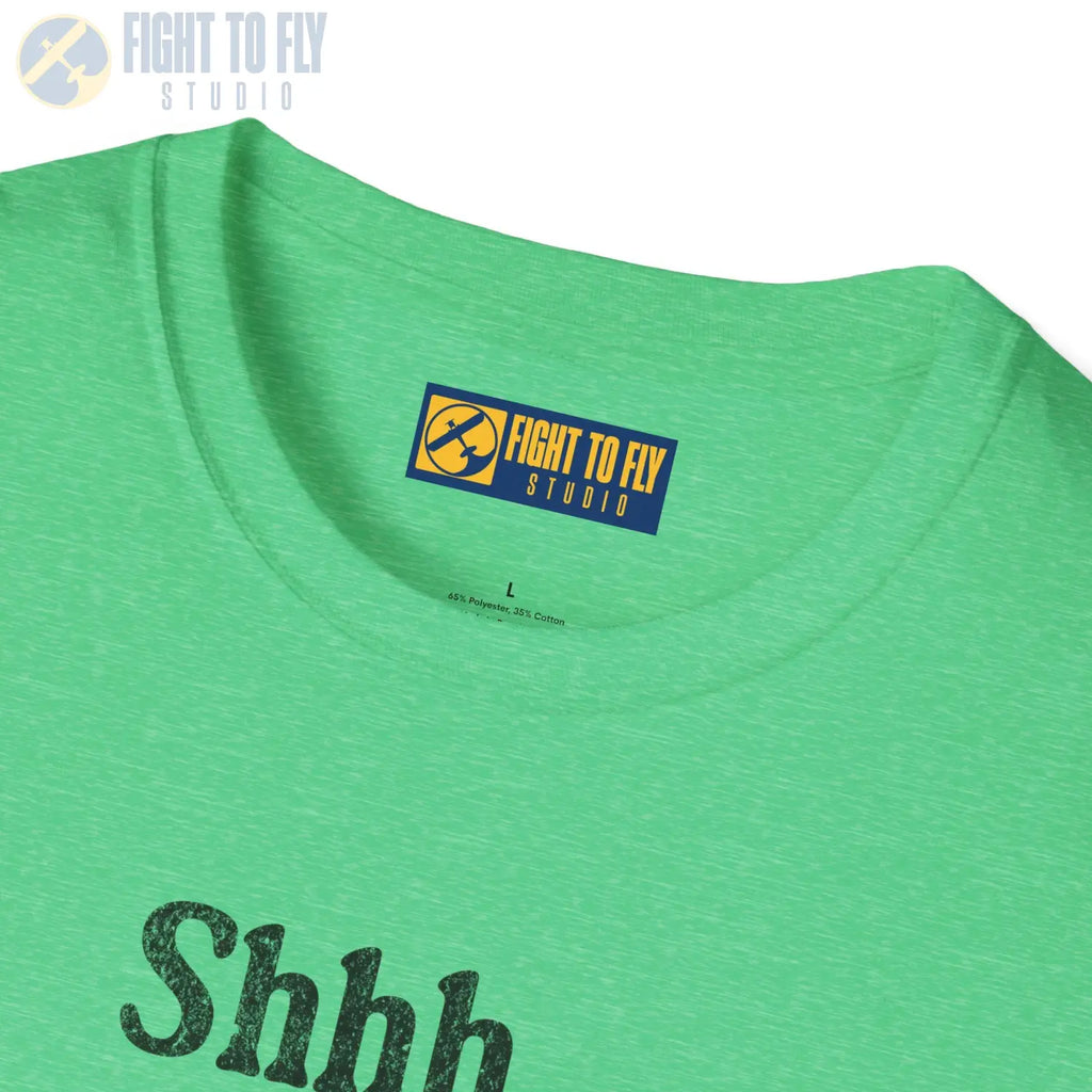 Shhh... I Hear a Radial - T-Shirt - Pilot gifts - WWII warbird t-shirt