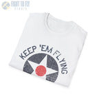 USAAC Roundel “Keep ’Em Flying” 1919–1941 Insignia - T-Shirt - Pilot gifts - WWII warbird t-shirt