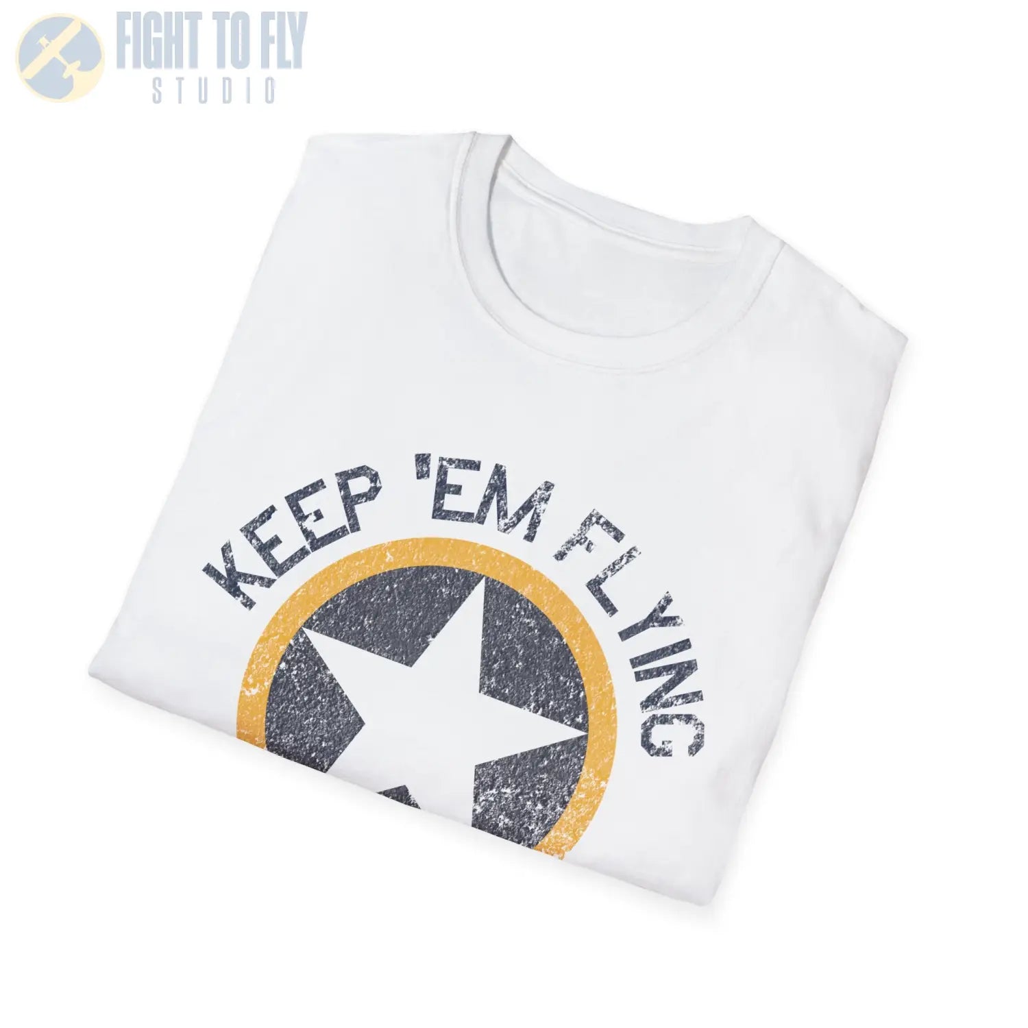 USAAF Roundel “Keep ’Em Flying” 1942 Insignia - T-Shirt - Pilot gifts - WWII warbird t-shirt