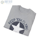 USAAF Roundel “Keep ’Em Flying” 1942 Insignia - T-Shirt - Pilot gifts - WWII warbird t-shirt