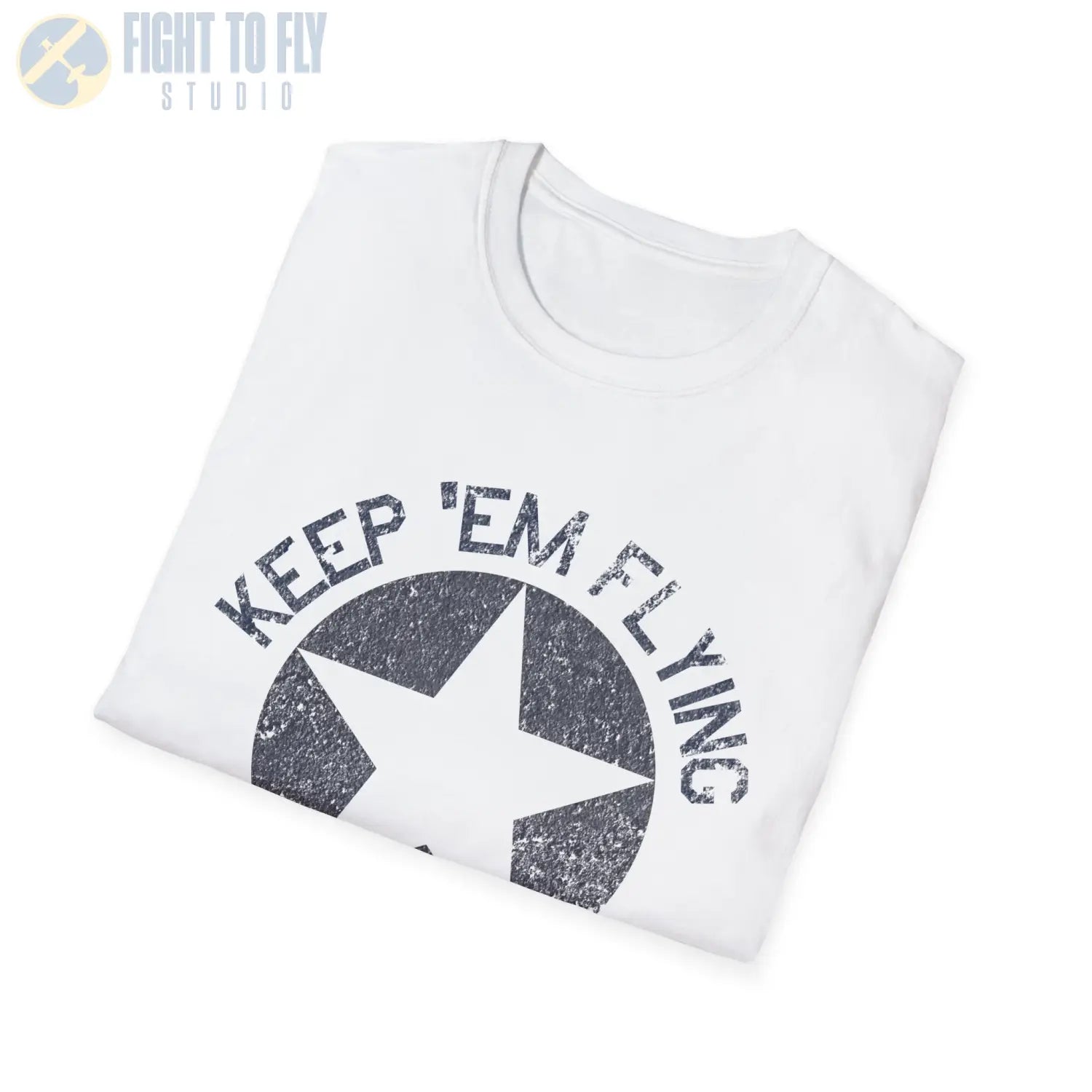 USAAF Roundel “Keep ’Em Flying” 1942 Insignia - T-Shirt - Pilot gifts - WWII warbird t-shirt