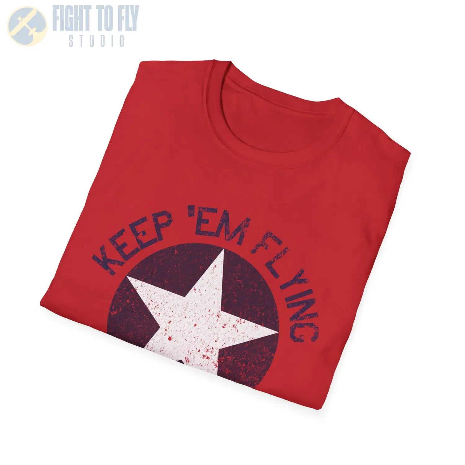 USAAF Roundel “Keep ’Em Flying” 1942 Insignia - T-Shirt - Pilot gifts - WWII warbird t-shirt