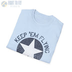 USAAF Roundel “Keep ’Em Flying” 1942 Insignia - T-Shirt - Pilot gifts - WWII warbird t-shirt