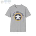 USAAF Roundel “Keep ’Em Flying” 1942 Insignia - T-Shirt - Pilot gifts - WWII warbird t-shirt