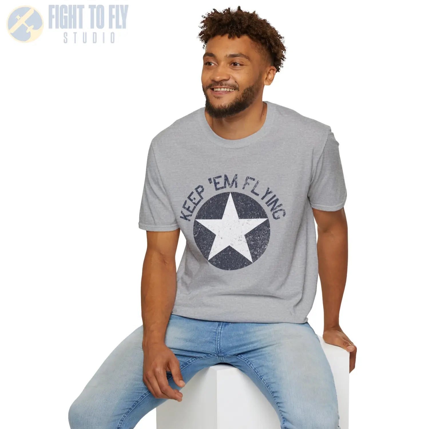 USAAF Roundel “Keep ’Em Flying” 1942 Insignia T Shirt Pilot gifts WWII warbird t shirt