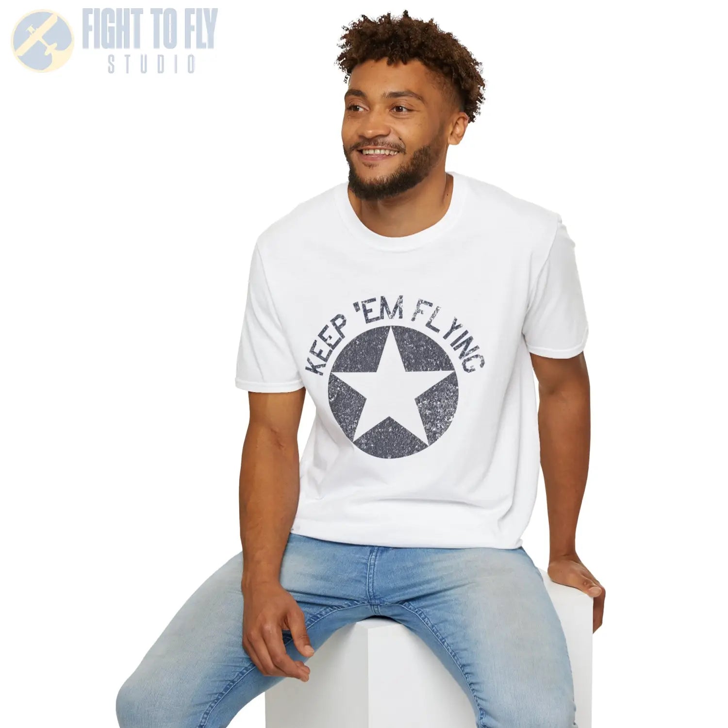 USAAF Roundel “Keep ’Em Flying” 1942 Insignia T Shirt Pilot gifts WWII warbird t shirt